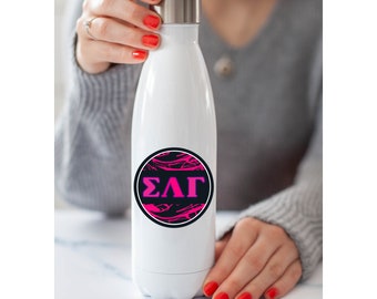 Sigma Lambda Gamma roestvrijstalen thermosfles 17 OZ