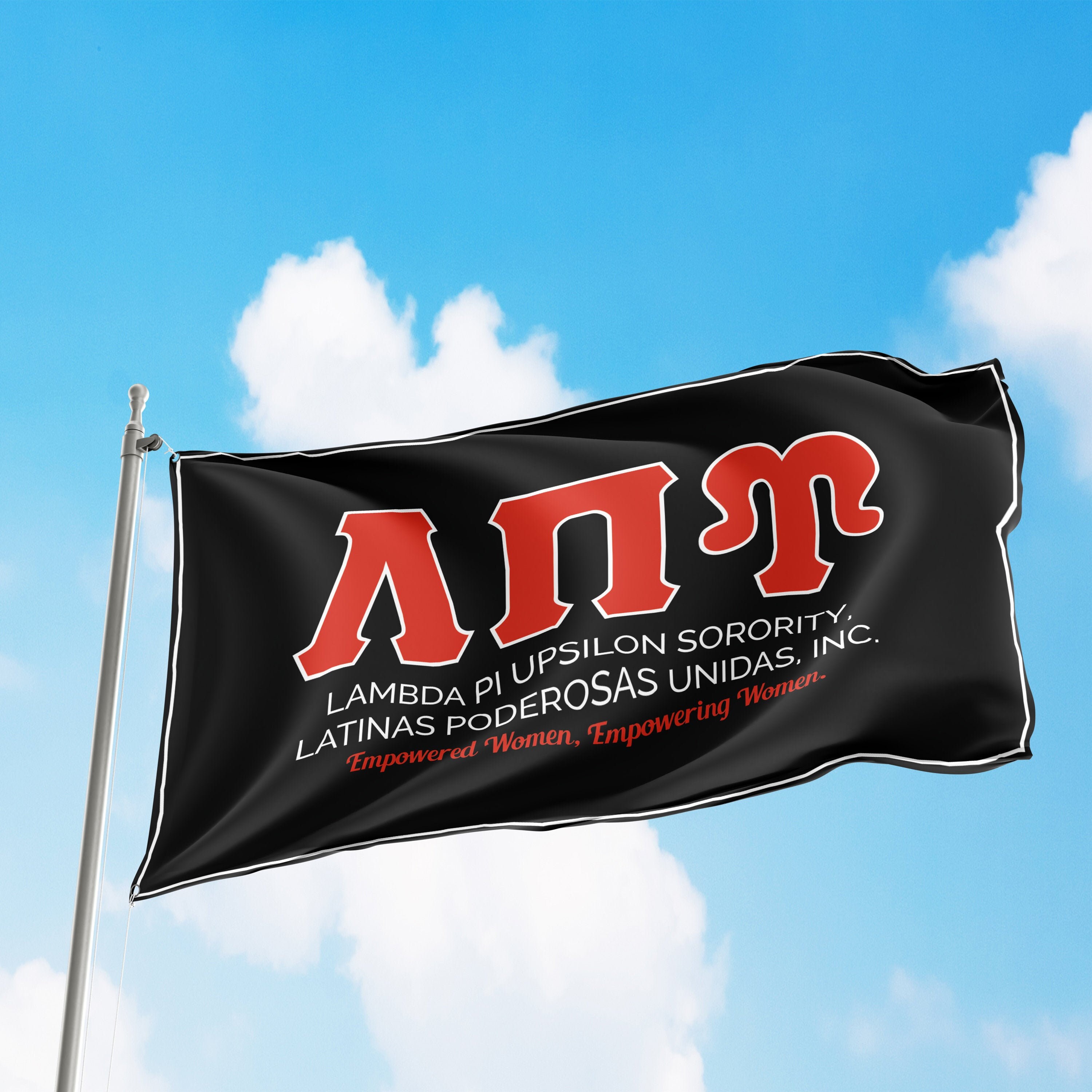 Lambda Pi Upsilon Sorority Officially Licensed Flag Banner