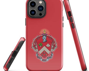 Triangle iPhone Case, Official Licensed Greek Matte Protective Phone Cover, Gift for Brother