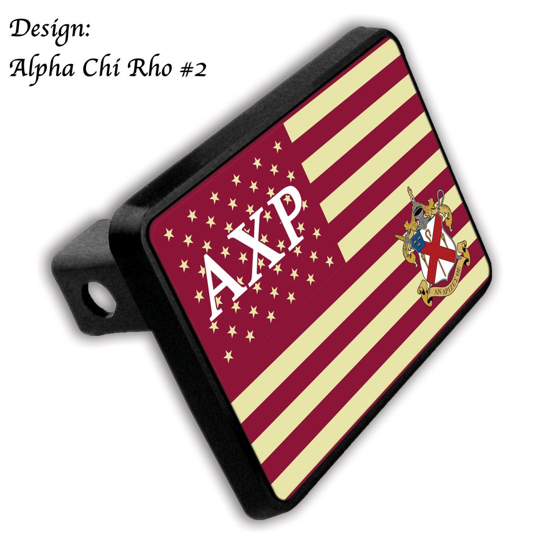 Alpha Chi Rho Hitch Cover - Etsy UK