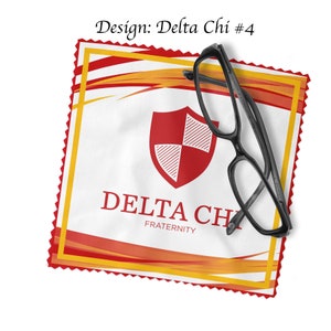 Delta Chi Eyeglass Cleaner & Microfiber Cleaning Cloth