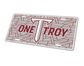 Troy University License Plate