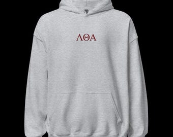 Lambda Theta Alpha Unisex Hoodie With Embroidery