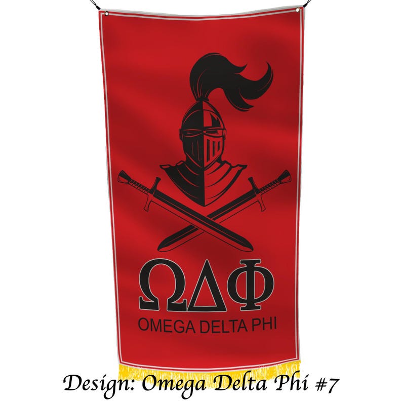 Omega Delta Phi Officially Licensed Flag Banner - Etsy