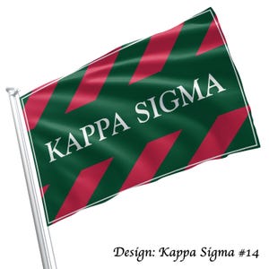 Kappa Sigma Flag Banner - Officially Licensed Product