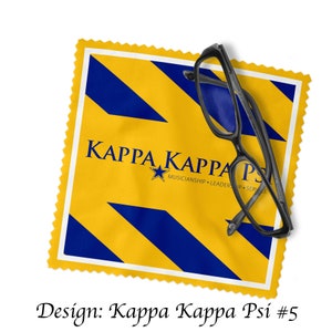 Kappa Kappa Psi Eyeglass Cleaner & Microfiber Cleaning Cloth