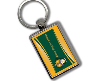 Alpha Kappa Lambda Key Chain Metallic