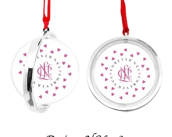 National Charity League Reversible Flat Round Ornament