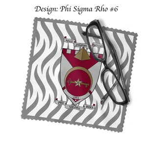 Phi Sigma Rho Eyeglass Cleaner & Microfiber Cleaning Cloth