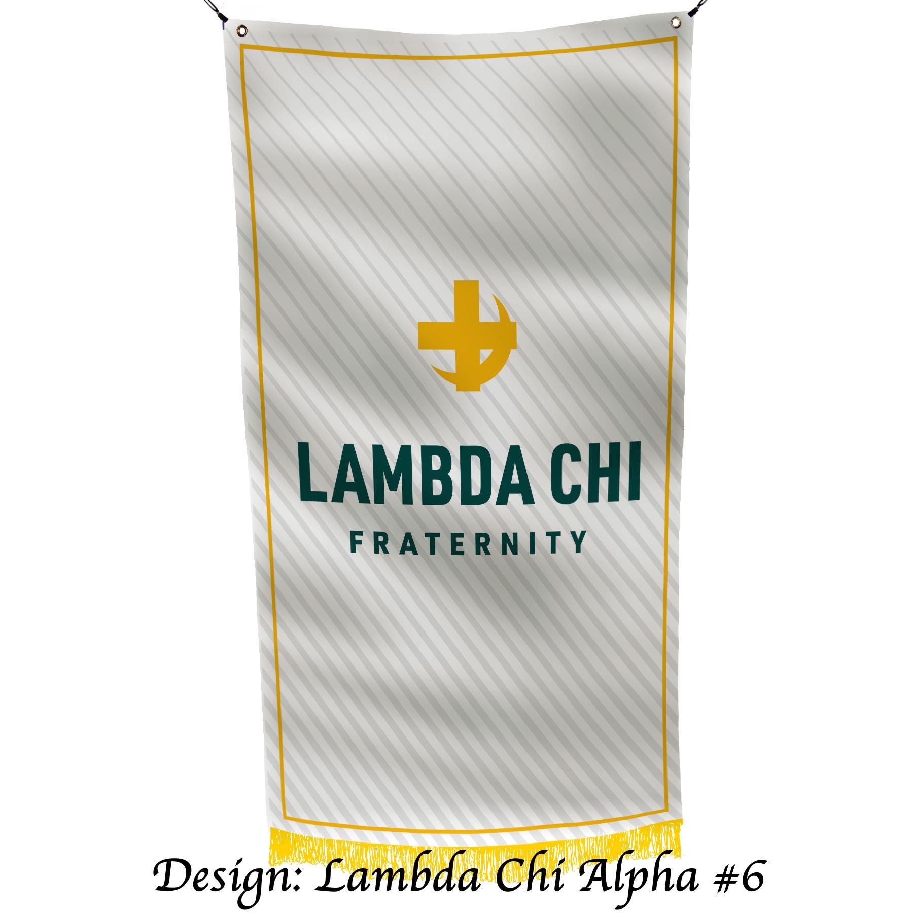Lambda Chi Alpha Flag Banner - Etsy