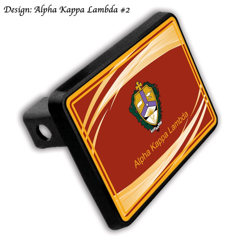 Alpha Kappa Lambda Hitch Cover - Etsy