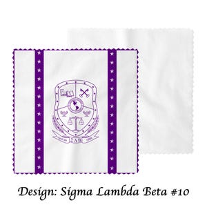Sigma Lambda Beta Środek do czyszczenia okularów i ściereczka z mikrofibry Sigma Lambda Beta#10