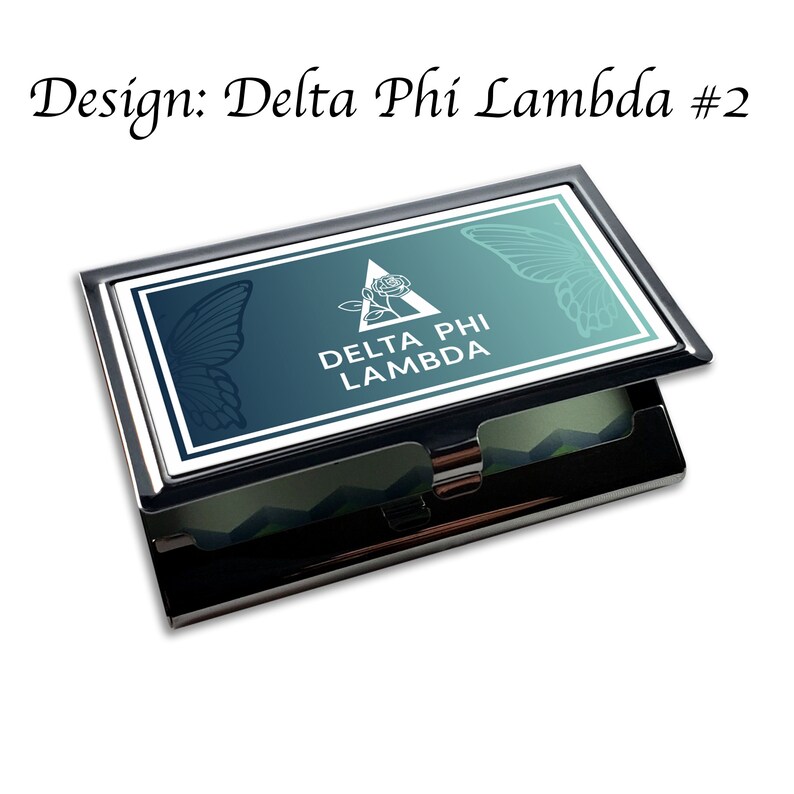 Delta Phi Lambda Visitenkartenetui Delta Phi Lambda #2