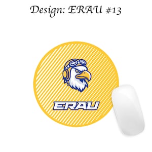 Embry-Riddle Aeronautical University Mousepad Round