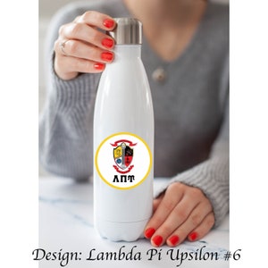 Lambda Pi Usilon Edelstahl Thermos Wasserflasche 17 Unzen