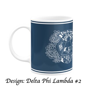 Delta Phi Lambda Coffee Mug 11 OZ