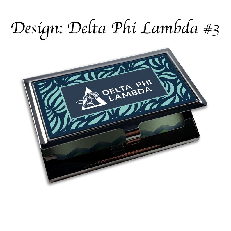 Delta Phi Lambda Visitenkartenetui Delta Phi Lambda #3