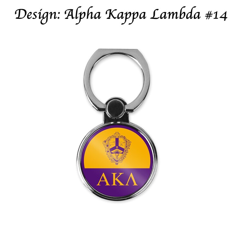 Alpha Kappa Lambda Ring Stand Handyhalter (rund) Alpha Kappa Lambda14