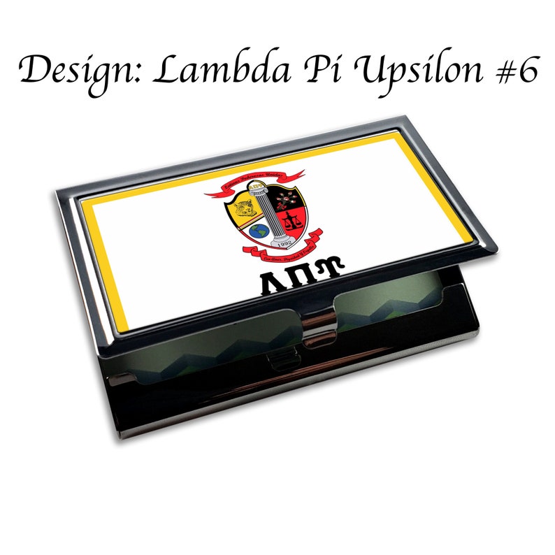 Lambda Pi Upsilon Business Card Holder Lambda Pi Upsilon #6