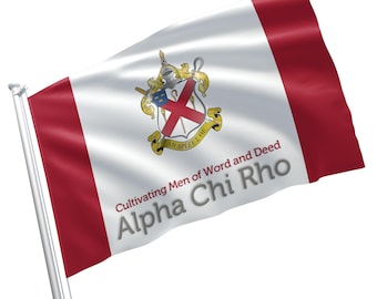 Alpha Chi Rho Flag Banner