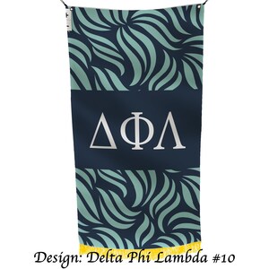 Delta Phi Lambda Officially Licensed Flag Banner