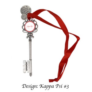Kappa Psi Christmas Ornament Santa Magic Key