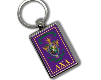 Porte-clés Lambda Chi Alpha métallique