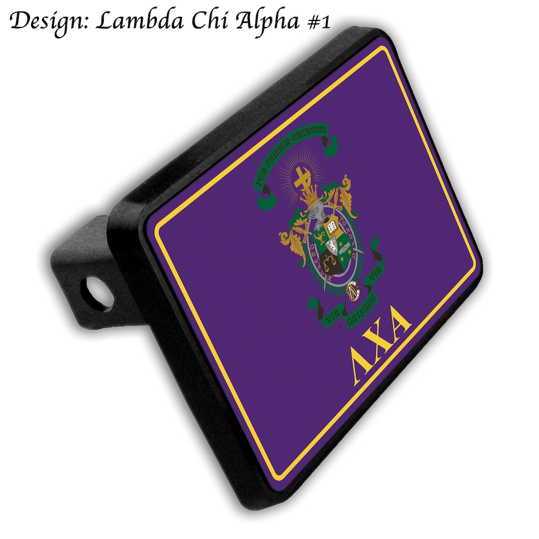 Lambda Chi Alpha Hitch Cover - Etsy