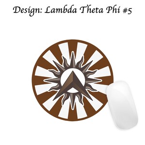 Lambda Theta Phi Mousepad Round Lambda Theta Phi #5