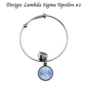Lambda Signa Ypsilon Rundes verstellbares Armband LambdaSigmaUpsilon#2