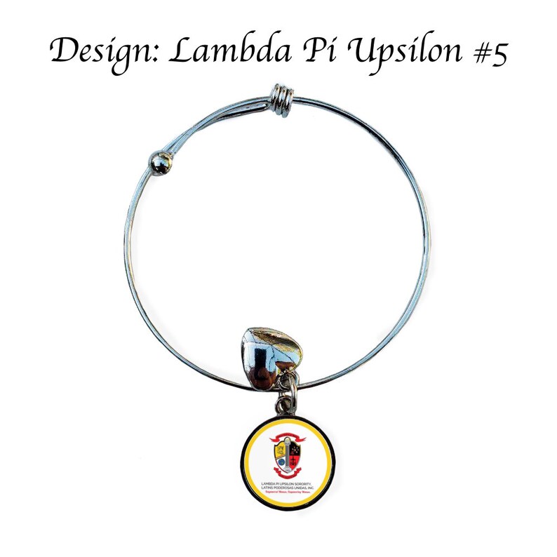 Lambda Pi Upsilon Round Adjustable Bracelet Lambda Pi Upsilon 5