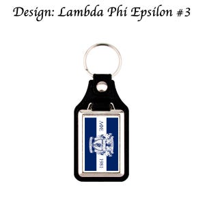 Lambda Phi Epsilon Keychain Key Chain Keyring