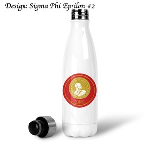 Sigma Phi Epsilon Stainless Steel Thermos Water Bottle 17 OZ