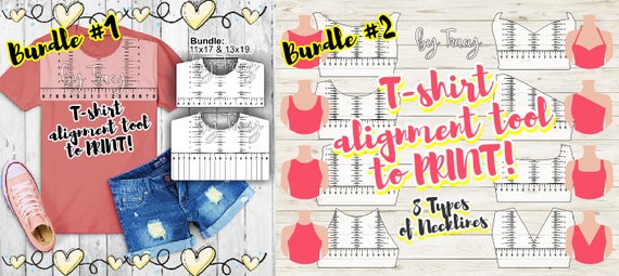 Download Tshirt Ruler with Pockets SVG T-shirt Alignment Tool DXF ...