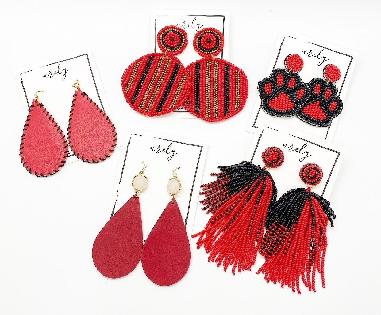 Georgia Gameday Earrings , Georgia Bulldogs, Dawgs Earrings, College …