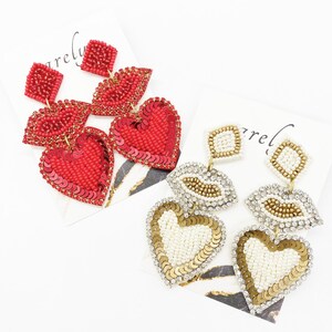 Valentines Earrings ,Valentines Jewelry, Heart Jewelry, Valentines Earrings, Love, Valentines Day Jewelry,statement earrings