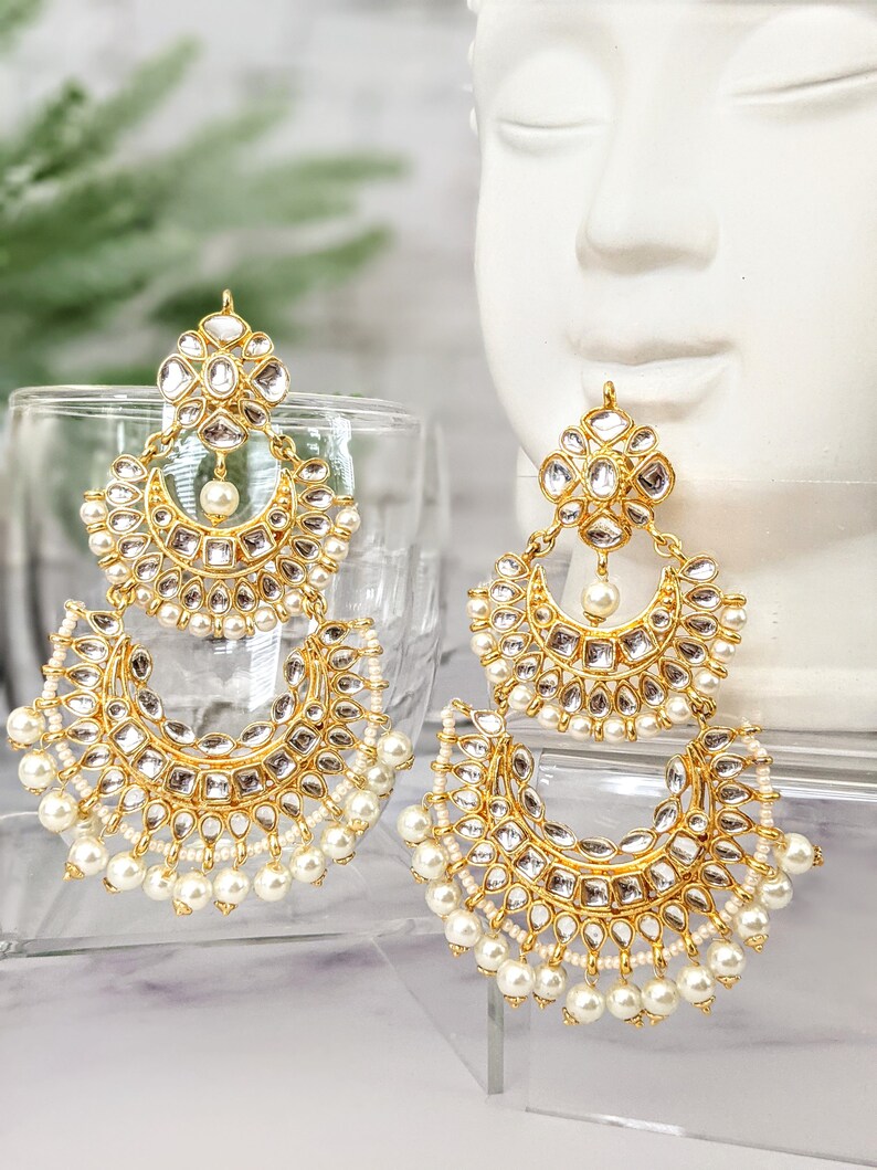 Long beautiful earrings