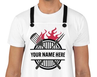 Custom BBQ Apron | Personalized Grill Master Gift