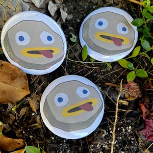 Over the garden wall Rock Fact pin button accessories