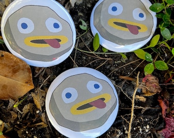 Over the garden wall Rock Fact pin button accessories