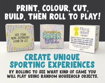 Unique Dice Game for Kids | Elementary DPA | Movement Activity | Build Wacky Sports | Fun Exercise