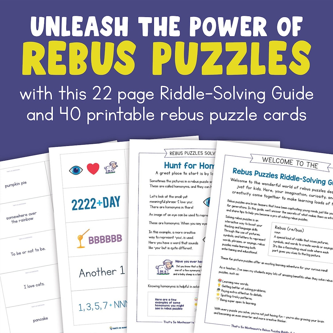rebus-puzzle-guide-cards-printable-language-resource-brain-teasers-etsy