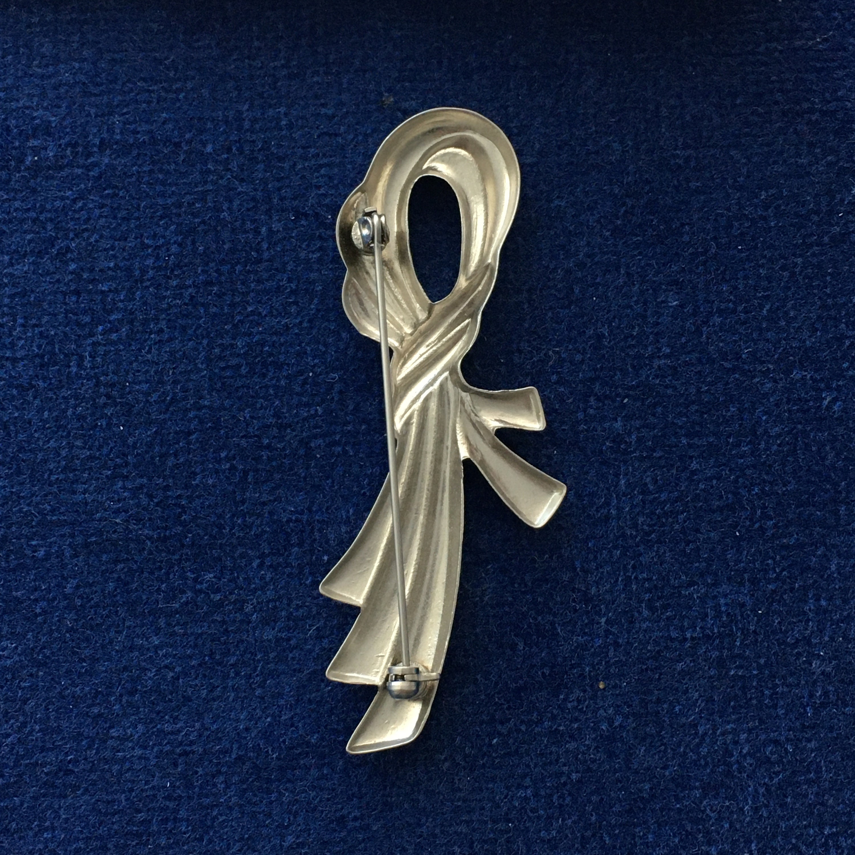 Pewter Brooch, Pewter Pin, Vintage Brooch, Vintage Pewter Brooch