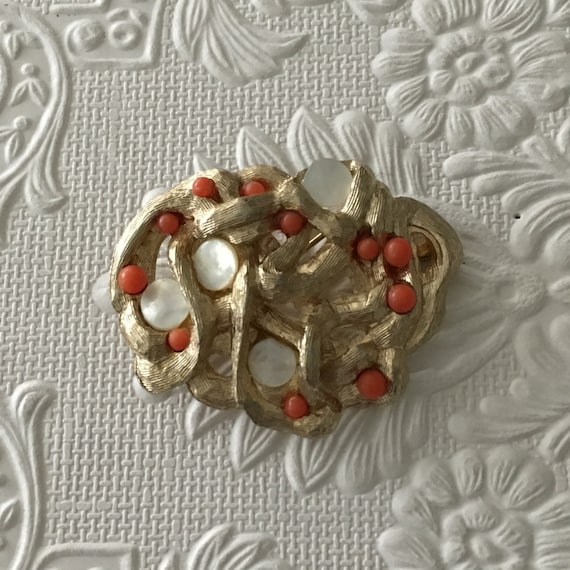 Sarah Coventry brooch, Sarah Cov brooch, Vintage broo… - Gem