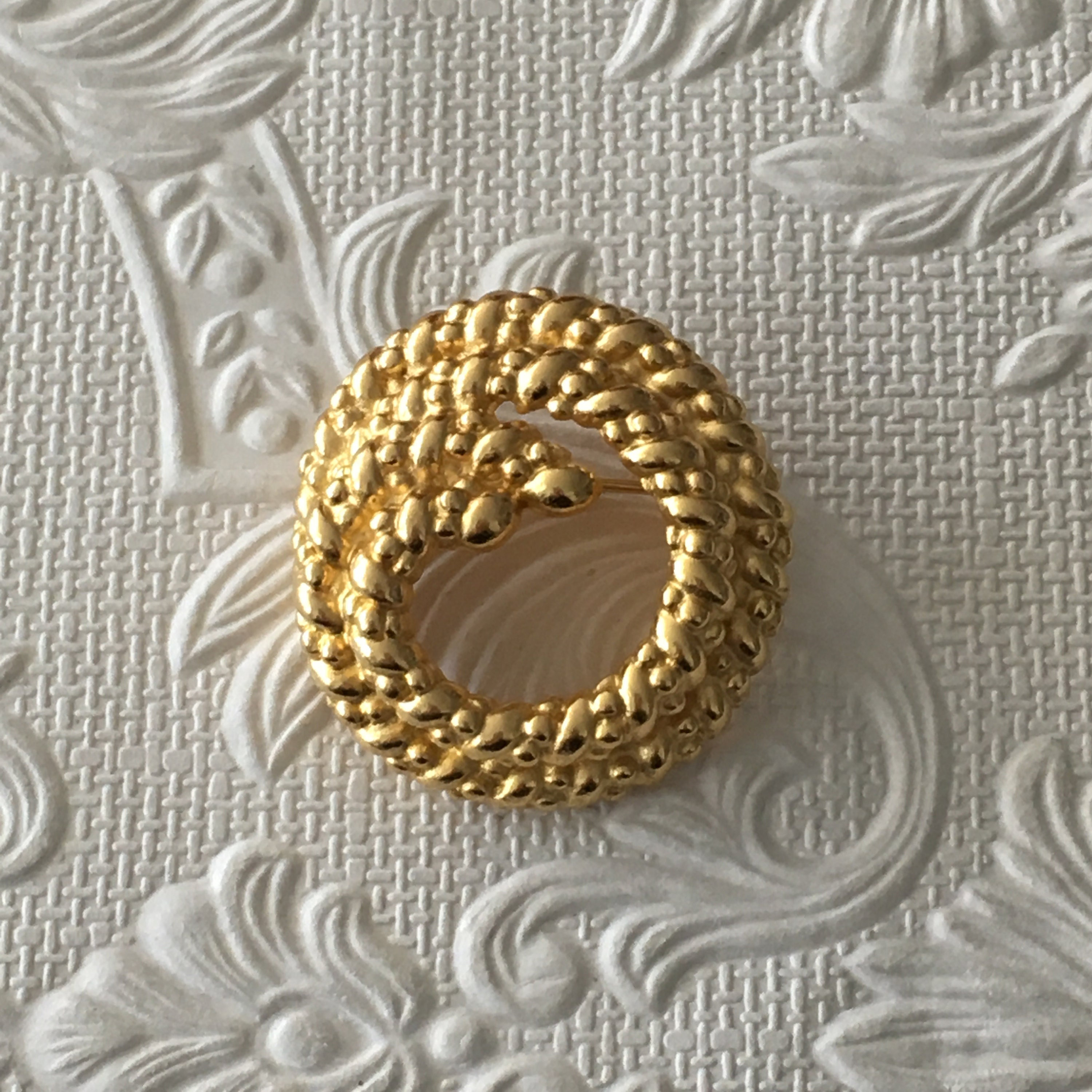 Vintage Christian Dior Logo Letters Brooch Pin – Very Vintage