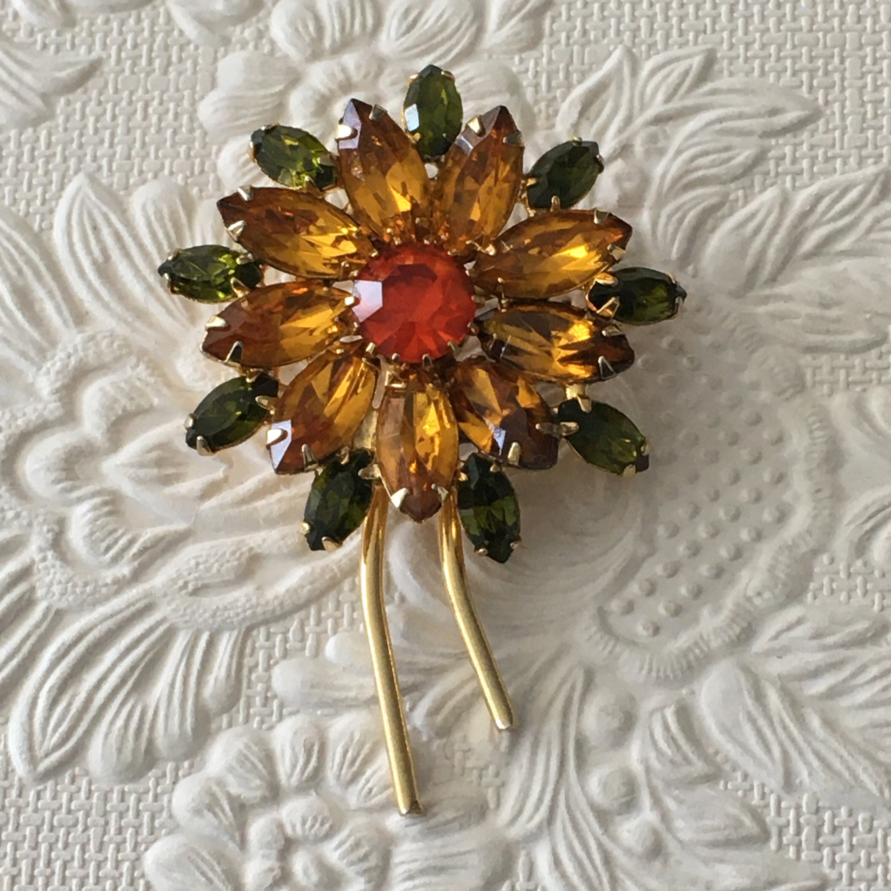 Broche Fleur Orchidée Royale - Broche Bijoux