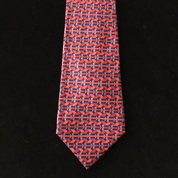 Hermes necktie, Hermes tie, Vintage Hermes neckti… - image 2