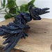 Articulating Fortune Teller Raven 3D Printed Raven Sculpture for Mystic ...