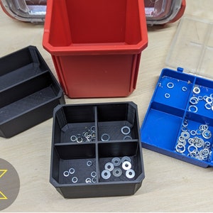 Milwaukee Packout Deep Bin Nesting Cup - 3D Printed in PETG - Choose Your Size - Single Unit - Discounted Shipping