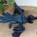 Articulating Fortune Teller Raven 3D Printed Raven Sculpture for Mystic ...